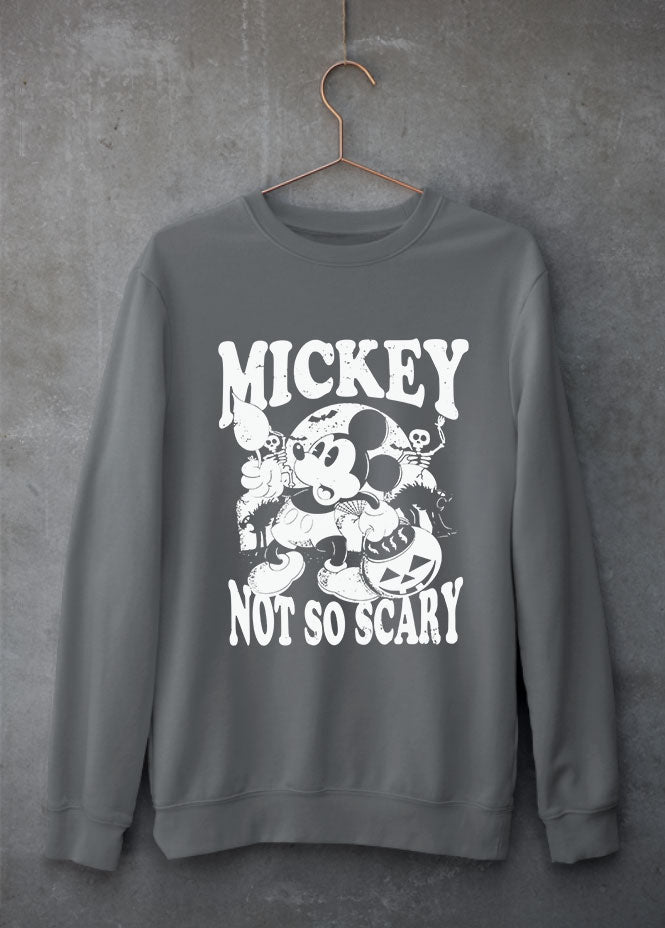 Not So Scary Grey Sweatshirt