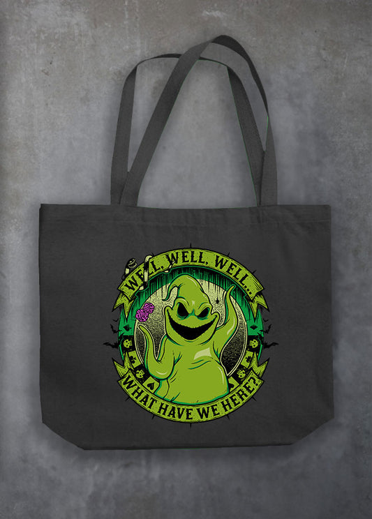 Oogie Boogie Black Tote Bag