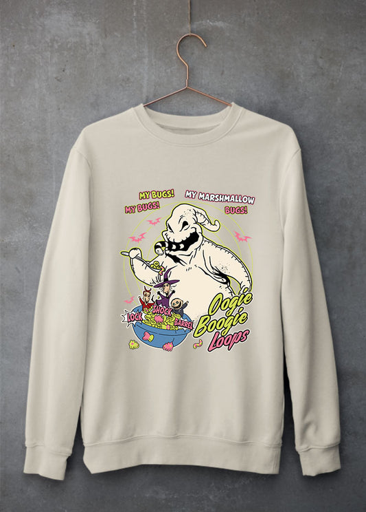 Oogie Boogie Loops Sand Sweatshirt