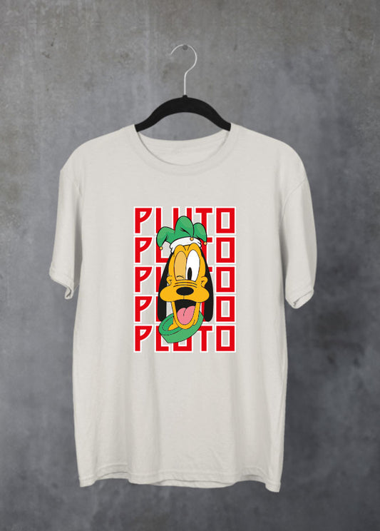 Pluto Christmas Sand T-Shirt