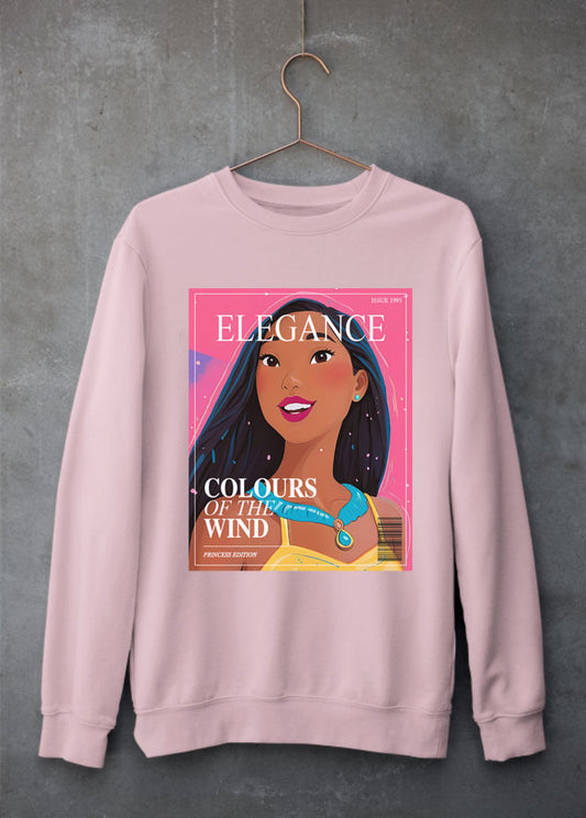 Pocahontas Cover Pink Sweatshirt