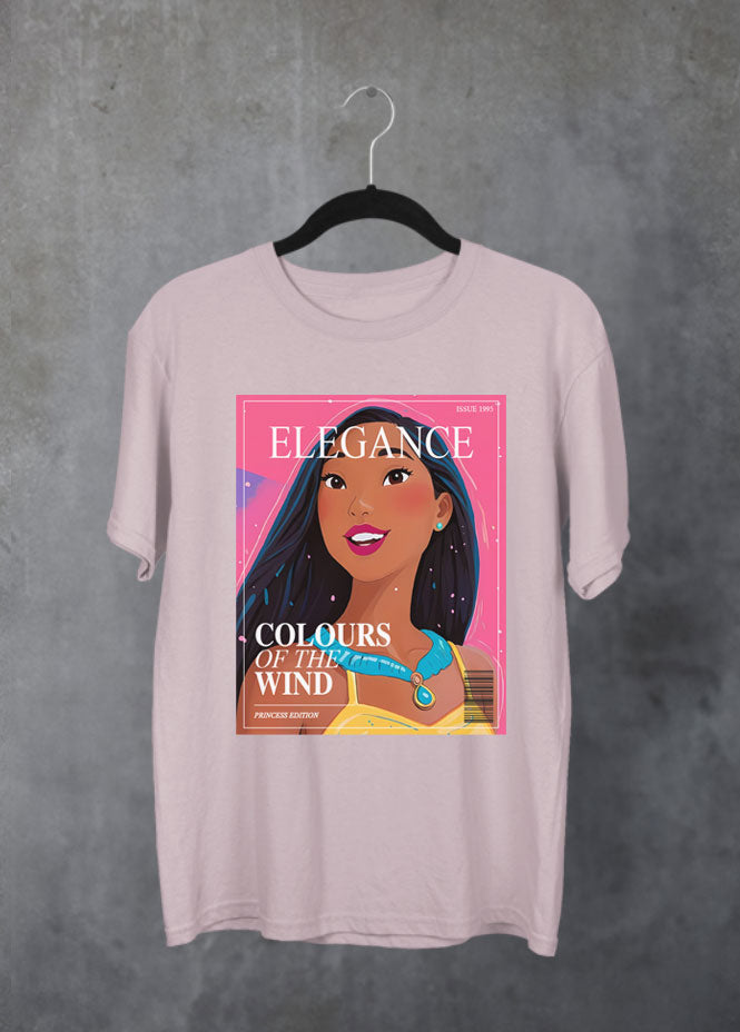 Pocahontas Cover Pink T-Shirt