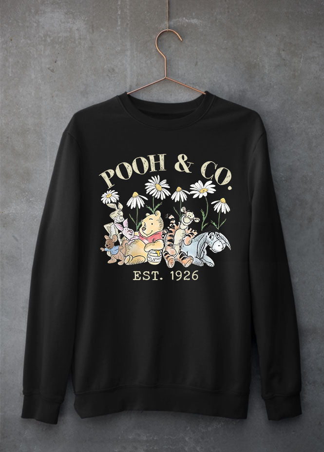 Pooh & Co Black Sweatshirt