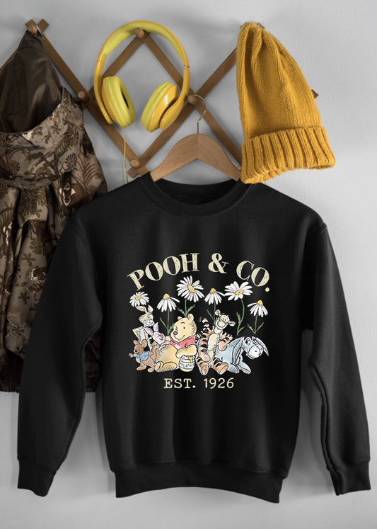 Pooh & Co Black Children's Sweatshirt