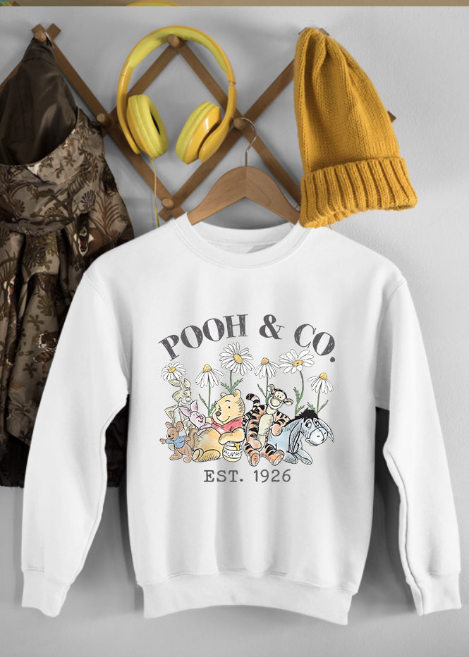 Pooh & Co White Children's Sweatshirt