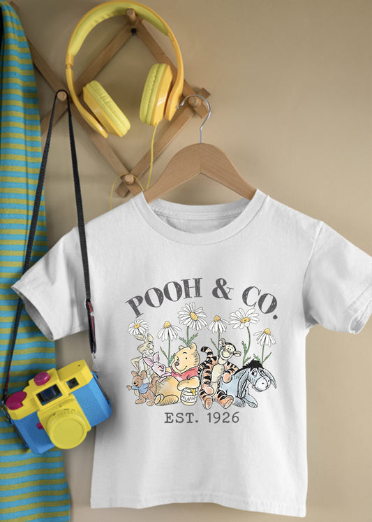 Pooh & Co White Children's Tee