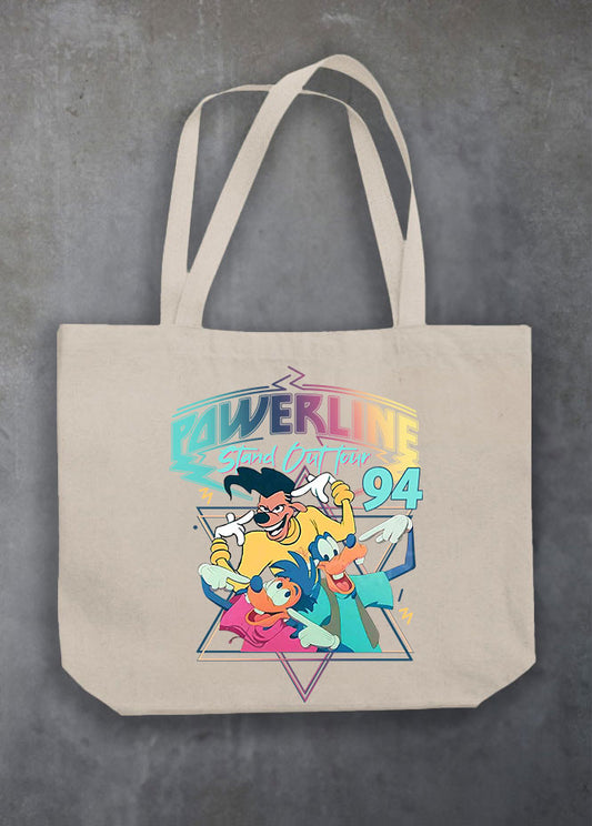 Powerline Natural Tote Bag