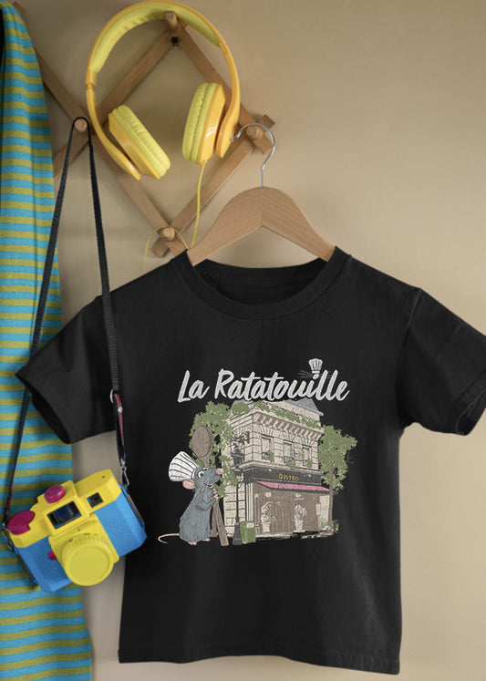 Ratatouille Black Children's Tee