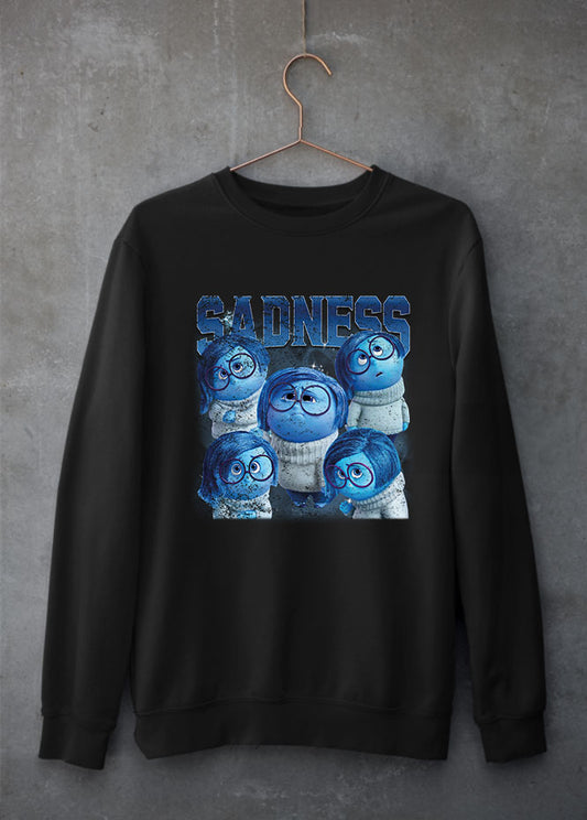 Sadness Black Sweatshirt