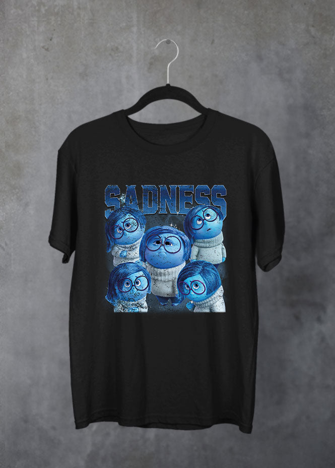 Sadness Black T-Shirt