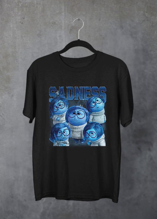 Sadness Black T-Shirt