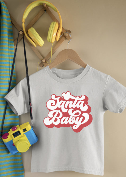 Santa Baby Children's Cream Tee