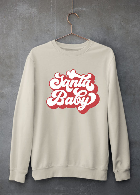 Santa Baby Christmas Sand Sweatshirt