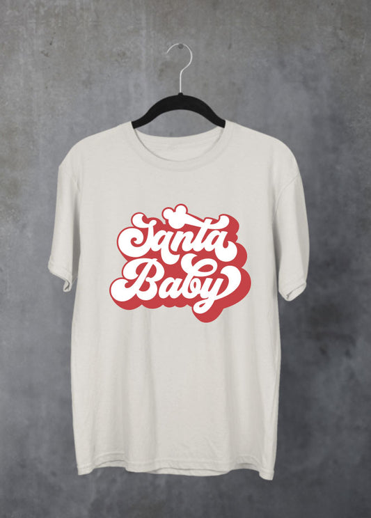 Santa Baby Christmas Sand T-Shirt