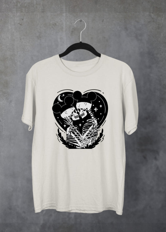 Skeleton Lovers Sand T-Shirt