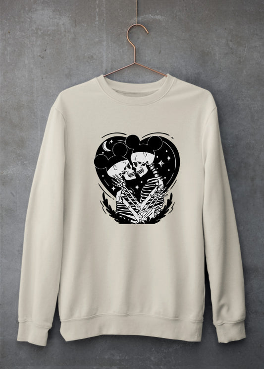 Skeleton Lovers Sand Sweatshirt