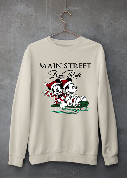 Sleigh Ride Sand Sweatshirt