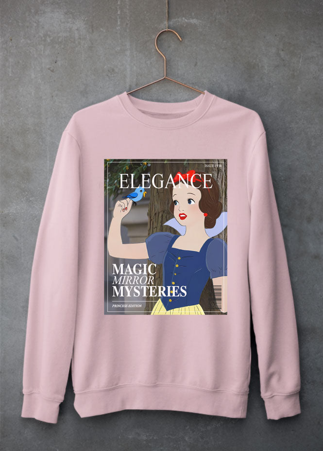 Snow White Cover Pink Sweatshirt