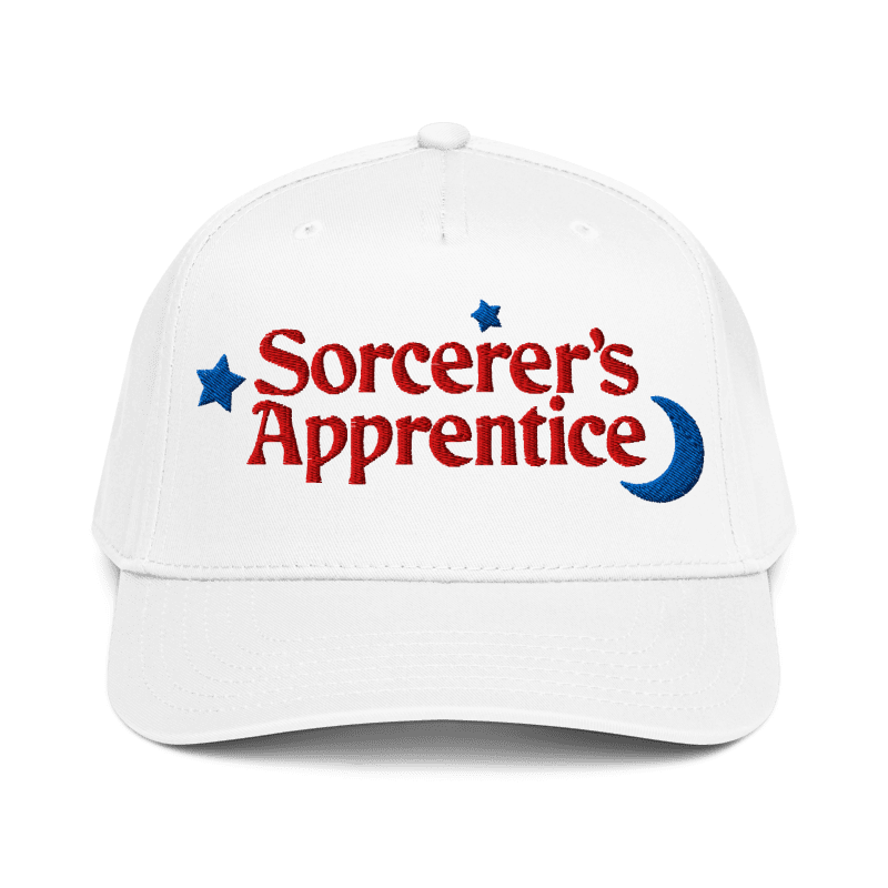 Sorcerer's Apprentice baseball cap white