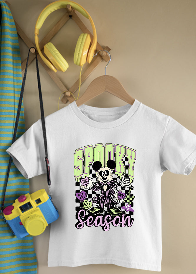 Spooky Season Children's White Tee