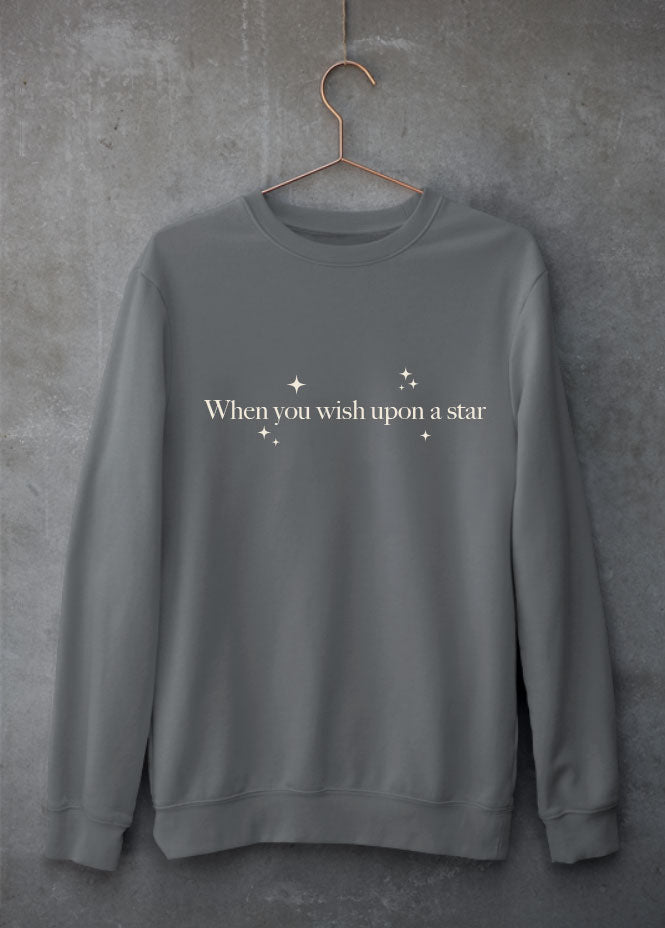 Wish upon a Star Grey Sweatshirt