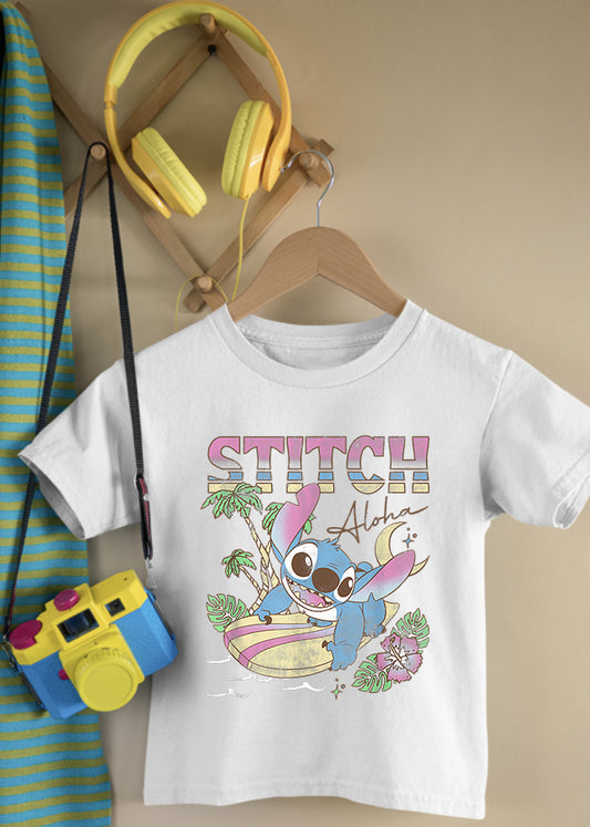 Stitch White Children's Tee