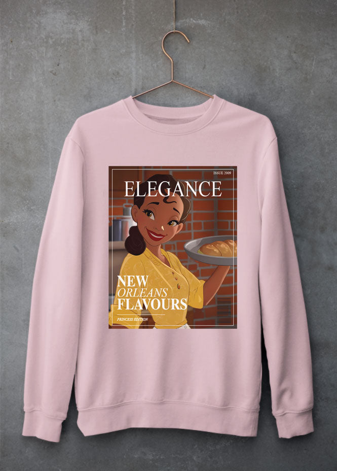 Tiana Cover Pink Sweatshirt