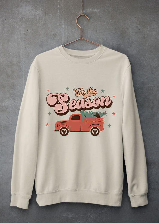 Tis the Season Christmas Tree Sand Sweatshirt