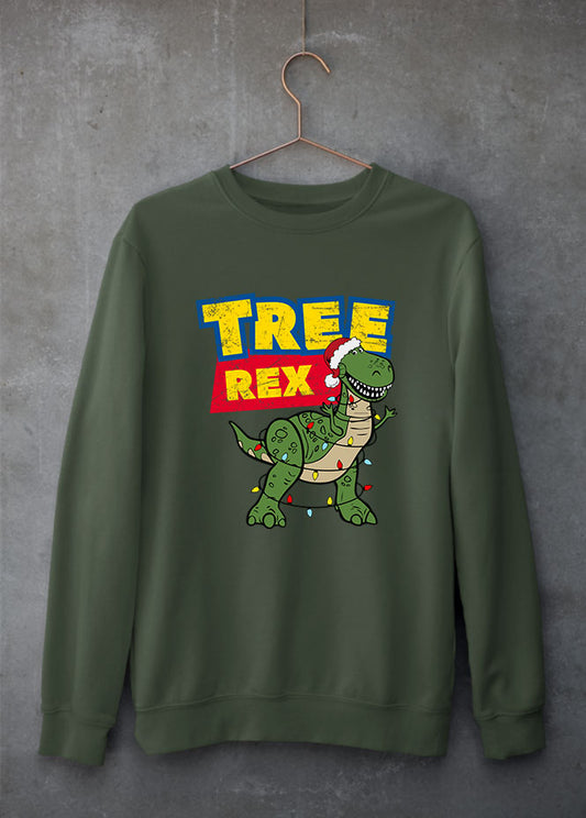 Tree Rex Green Sweatshirt