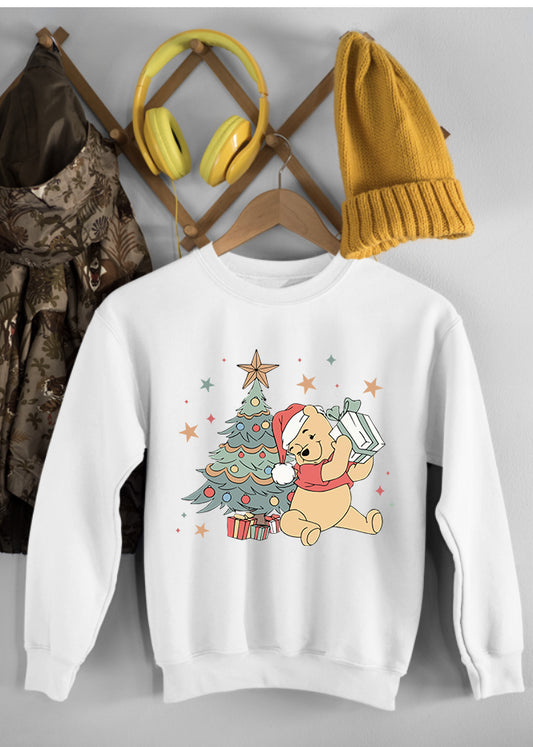 Winnie Gift White Children's Sweatshirt