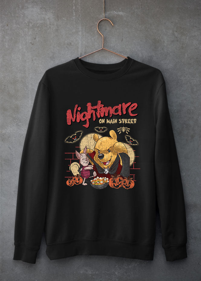 Halloween Winnie Black Sweatshirt