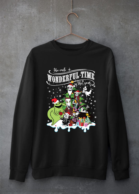 Wonderful Time Black Sweatshirt