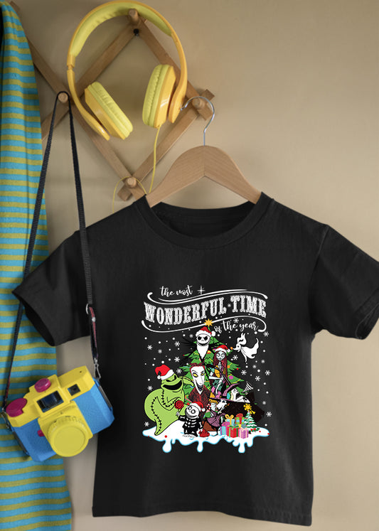 Wonderful Time Children's Black Tee