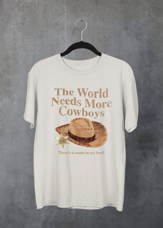 The World Needs More Cowboys T-Shirt